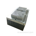 Aluminium Extrusion Heat sink untuk sistem pendingin TEC